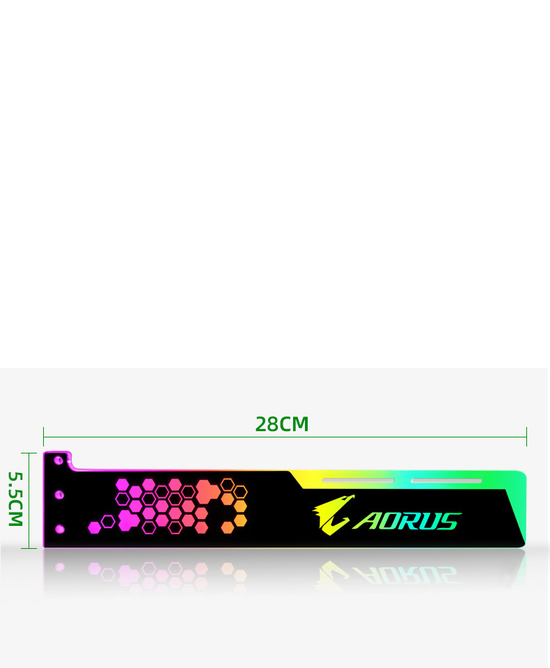 SA AORUS pattern Graphics card